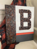 Cleveland Browns ~ Cleveland Lake Erie Beach Glass Art
