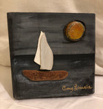 Sailboat on Salvage Wood