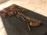 Fall Tree on Salvage Wood