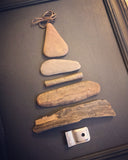 Driftwood and Metal Tree in Vintage Frame