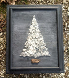 ORIGINAL "Crystal Clear" Glass Tree 18  x 22 Framed Print ~ Signed
