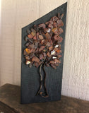 Fall Tree on Salvage Wood