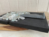 Beach Glass Daisies on Salvage Wood