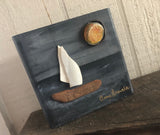 Sailboat on Salvage Wood