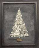 ORIGINAL "Crystal Clear" Glass Tree 18  x 22 Framed Print ~ Signed