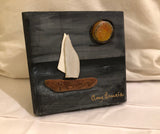 Sailboat on Salvage Wood