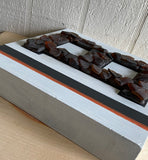 Ceveland Browns ~ Cleveland Lake Erie Beach Glass Art