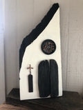 White Chapel on Salvage Wood