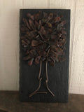 Fall Tree on Salvage Wood