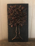 Fall Tree on Salvage Wood