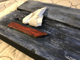 Sailboat Landscape on Salvaged Wood