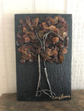 Fall Tree on Salvage Wood