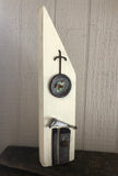 White Church on Salvage Wood