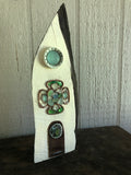 White Chapel on Salvage Wood