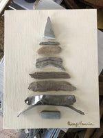 Driftwood and Metal Tree - Unframed