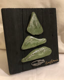 Stone Tree on Salvage Wood