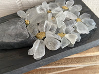 Beach Glass Daisies on Salvage Wood
