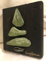 Stone Tree on Salvage Wood