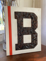 Cleveland Browns ~ Beach Glass Art