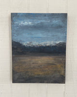 Landscape on Wood Box Panel